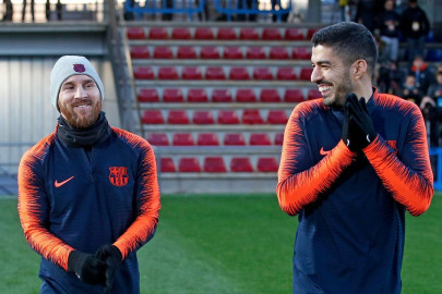 Nueva equipación de entrenamiento del FC Barcelona